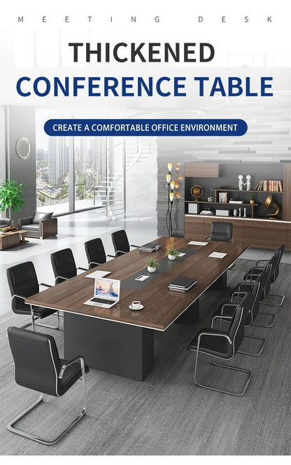 Oval Conference Table Table De Conference Office Set Furniture Wooden 6 Seater Conference Table