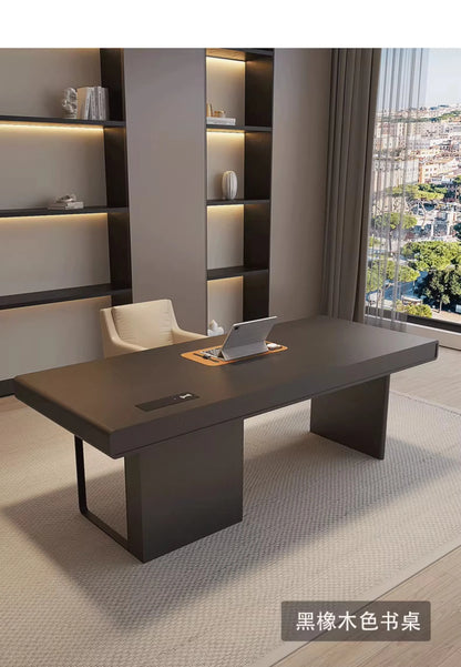 Stylish Executive Writing Desk Perfect Office Study Corner Modern Design Meets Functionality Mesa Para Computador Accessories