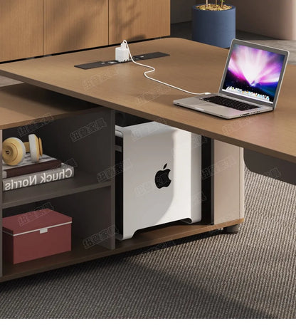 Organizer Large Office Desk Professional Simple Fashion Interior Universal Office Desk Wooden Escritorio Oficina Home Furniture