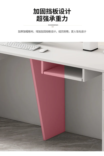 Office Bar Counter Cashier Counter Simple Custom Reception Desk Beauty Salon Escritorio De Recepcion Commercial Furniture