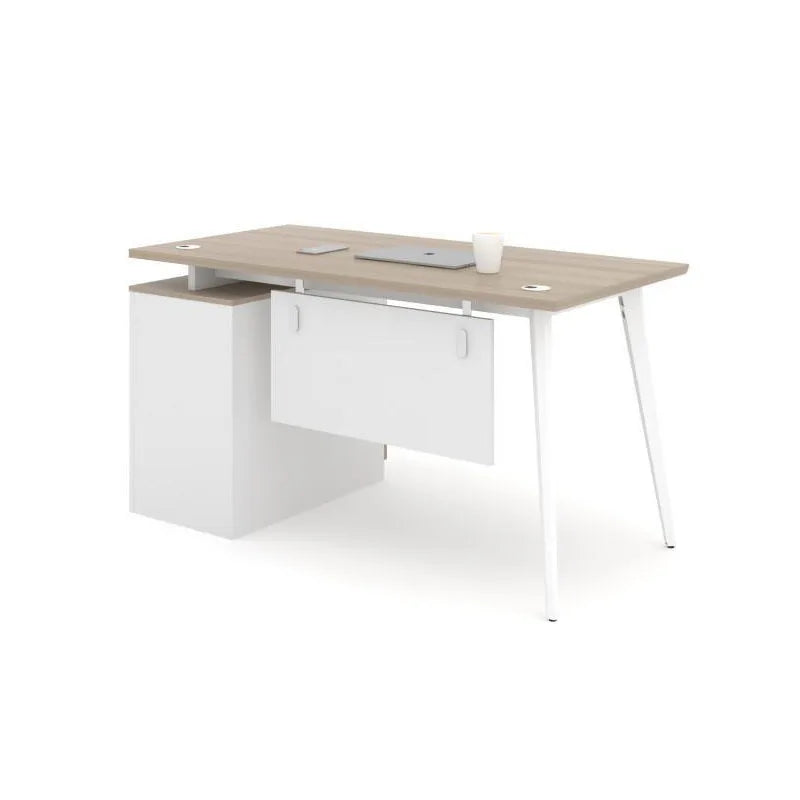 Popular Office Computer Study Desk with Drawer Wooden Design for Study and Work  boss office desk