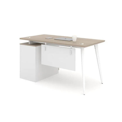 Popular Office Computer Study Desk with Drawer Wooden Design for Study and Work  boss office desk