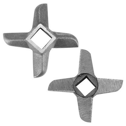 Mincer Blade Cross shaped Professional Steel Kitchen Food Meat Grinder Blade Mincers Cutter Part