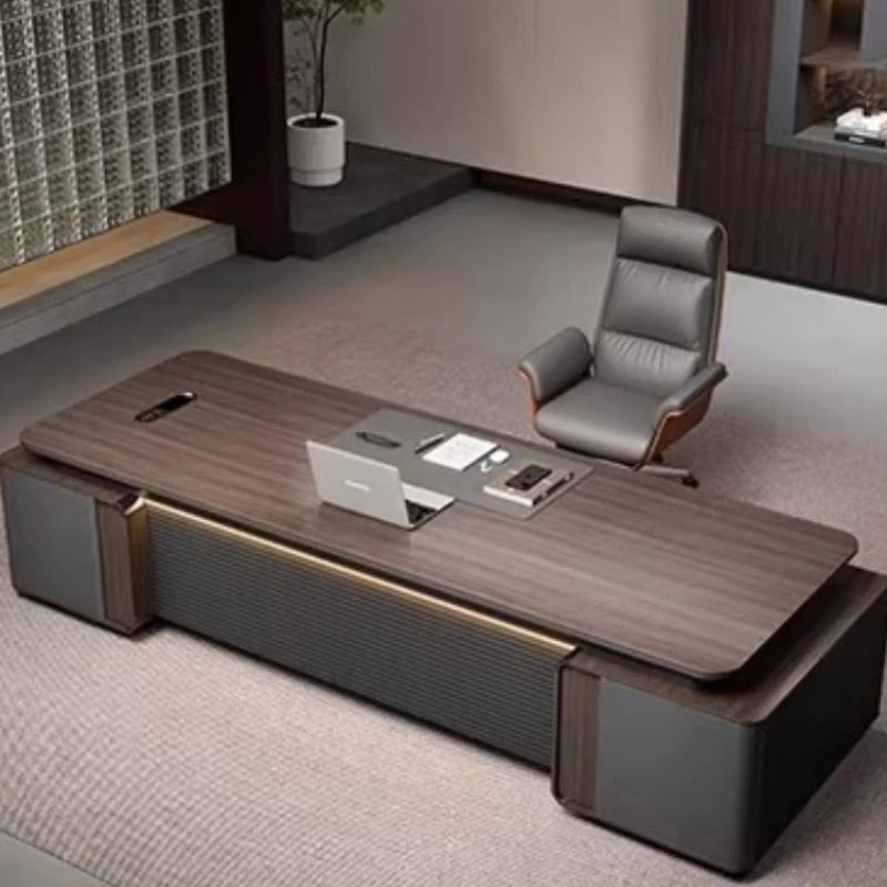 Modern Luxury Office Desk Computer Minimalist Multifunctional Design Office Desk Storage Executive Ordenador Unique Furniture