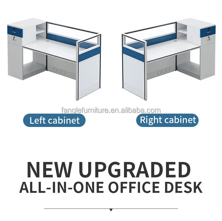 Workstation Desk with Office Partition and Modern Design for Office Desk  boss office desk