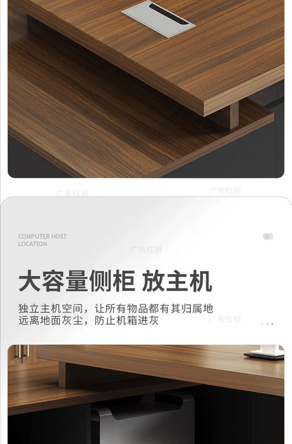 Irregular European Office Desk Lounge Creative Aesthetic Modern Designer Safe Office Desk Shelves Mesa Ordenador Home Furniture