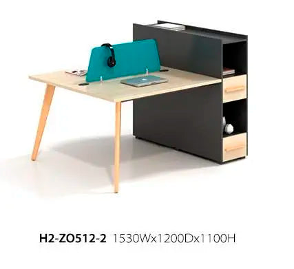 Modern Office Furniture Wooden Computer Desk with Metal Material Contemporary Scrivanie  boss office desk