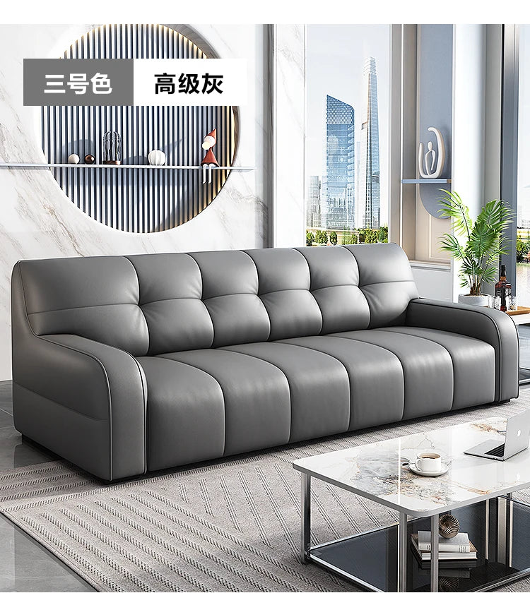 Office Sofa Simple Business Meeting Guest Reception Leisure Lounge Area Small Three-person Coffee Table Combination Set