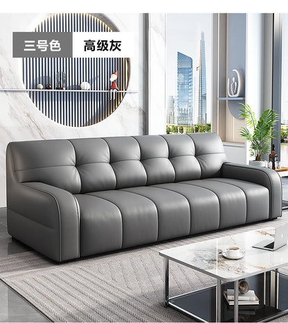 Office Sofa Simple Business Meeting Guest Reception Leisure Lounge Area Small Three-person Coffee Table Combination Set
