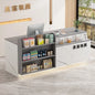 Office Bar Counter Cashier Counter Simple Custom Reception Desk Beauty Salon Escritorio De Recepcion Commercial Furniture