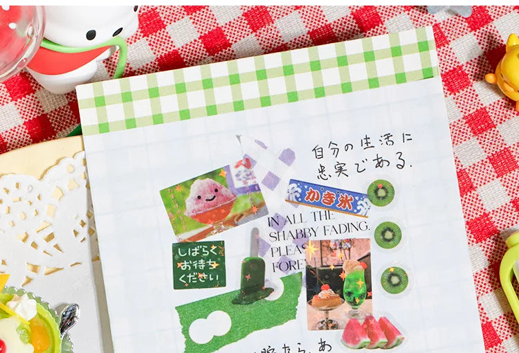 Mr. Paper, 10pcs/pack,cute Mini Stickers for Animal Food and Beverage,scrapbook,photo Frame,phone Case,diary Decoration Stickers