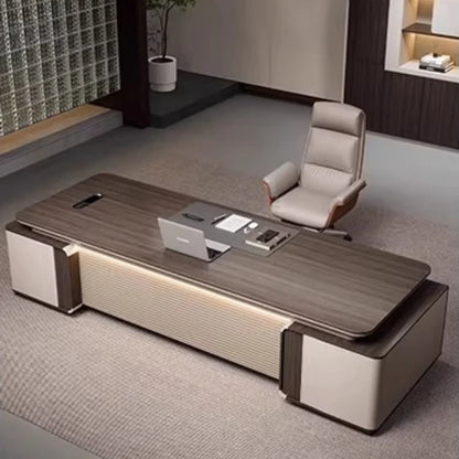 Modern Luxury Office Desk Computer Minimalist Multifunctional Design Office Desk Storage Executive Ordenador Unique Furniture